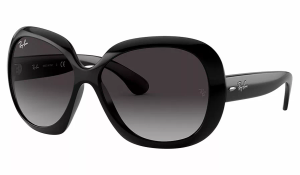 Ray-Ban RB4098 Jackie Ohh II Sunglasses - Black, Ray-Ban Grey Gradient