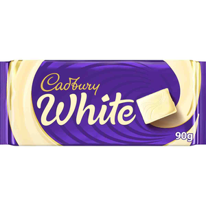 Cadbury White Chocolate Bar 90g 