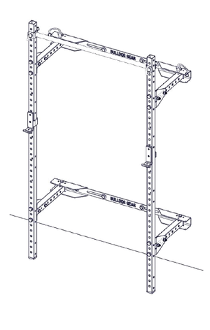 Spare Parts - Home Gym Series Wall Mounted Folding Gym Rack