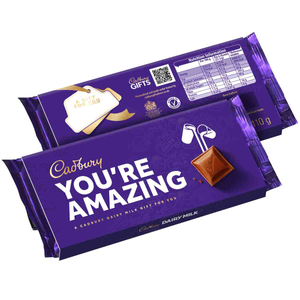 Cadbury Dairy Milk "You're Amazing" Chocolate Bar With Sleeve 110g