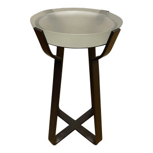 Ethan Allen Sabina Crystal Accent Table