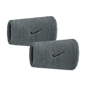 Nike Swoosh Classic Polsini Lunghi - Grey/Black