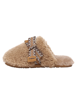 Moorhen Bow Slippers In Brown (6 UK)