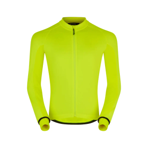 DTE Men's Isoler Thermal Long Sleeve Jacket hi viz yellow - large