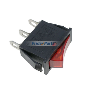 120V Rocker Switch Lighted On Off 120927-24 for Electric Fireplaces FMI Desa