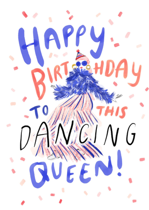 Happy Birthday To This Dancing Queen Card