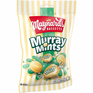 Maynards Bassett's Murray Mints 193g (Box of 12) 