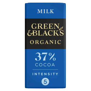 Green & Black's Organic Milk Chocolate 90g Bar