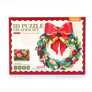 Rolife Christmas Wreath Wooden Model Kit