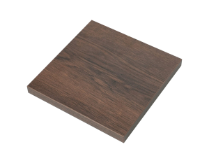 Kleursample badkamermeubel 20x20 cm walnoot