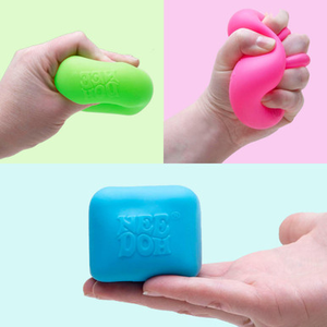 NeeDoh Nice Cube Glow Fidget Toy - Random Assorted Colour