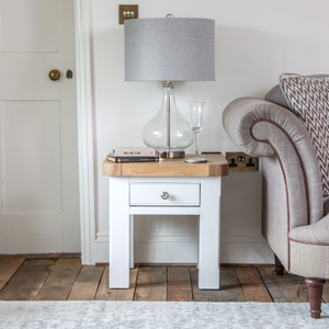 Clover Painted Lamp Table