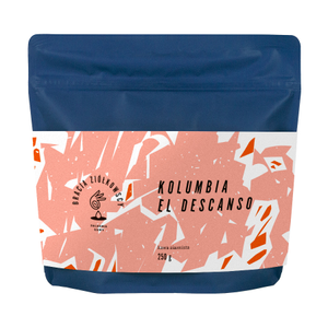 Bracia Ziółkowscy - kawa ziarnista Kolumbia El Descanso Washed Filter 250 g (outlet)