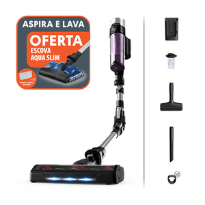ASPIRADOR VERTICAL SEM FIOS ROWENTA RH2037PT AQUA