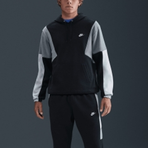 Nike Club Fleece Tuta - Black/Light Smoke Grey/Smoke Grey/White