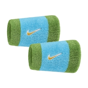 Nike Swoosh Classic Polsini Lunghi - Baltic Blue/Chlorophyll/University Gold