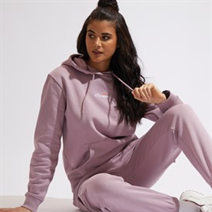 Ellesse Womens Femia Hoodie Elderberry