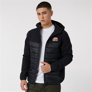 Ellesse Mens Timmari Hybrid Jacket Black
