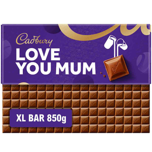 Cadbury Dairy Milk "Love You Mum" XL Chocolate Bar 850g