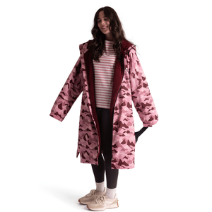 Trespass Havelock Waterproof Changing Robe - L/XL / Cherry Camo
