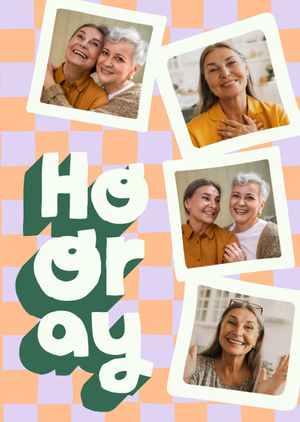 Hooray 3D Photo Upload Congratulations Card