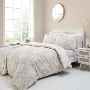 KING DUVET COVER Brushed Cotton Mathilde