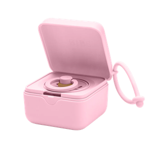 Bibs Pacifier Box - Baby Pink