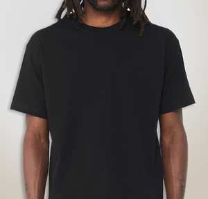 Bella + Canvas Drop Shoulder Heavyweight T-shirt - Black