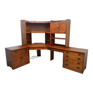 Stickley Mission Oak Arts and Crafts Home Office Desk