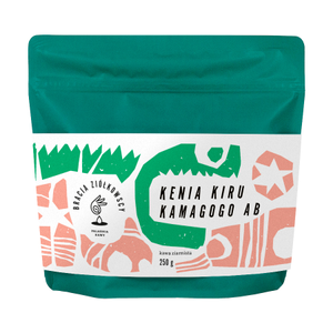 Bracia Ziółkowscy - kawa ziarnista Kenia Kiru Kamagogo AB Washed Filter 250 g