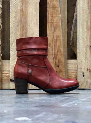 Colville - red leather - Red, 37