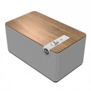 Klipsch The Three Plus Premium Bluetooth Speaker, Walnut
