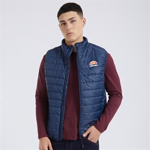 Ellesse Mens Portina Gilet Navy
