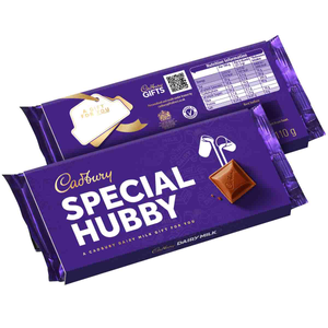 Cadbury Dairy Milk "Special Hubby" Chocolate Bar With Sleeve 110g