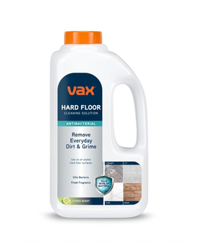 Vax 1L Hard Floor Antibacterial Cleaning Solution Citrus Burst Scent 