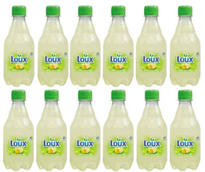 12 x Lemon Carbonated Drink 330ml Loux