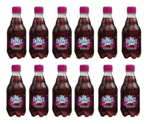 12 x Sour Cherry Carbonated Drink 330ml Loux