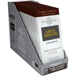 Green & Black's Dark Cook's 150g Chocolate Box of 15