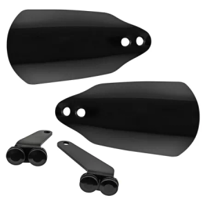 Memphis Shades Black Hand Guards For Harley Davidson 2024-2025 FLTRX Road Glide Models (MEB7233)