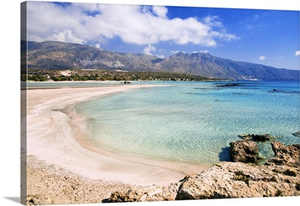 Greece, Crete Island, Chania, beach