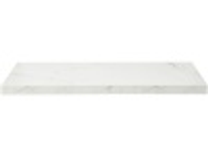Acantha Hearth in White Marble Effect