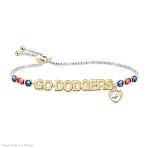 Los Angeles Dodgers Fan Cheer Bolo Bracelet