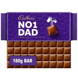 Cadbury Dairy Milk "No.1 Dad" Chocolate Bar 180g