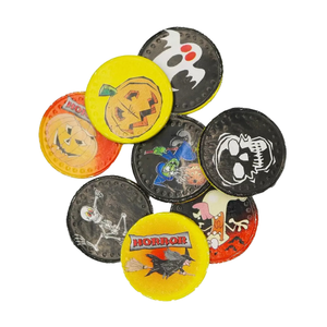 Assorted Halloween Vegetarian Milk Chocolate Coin 8g