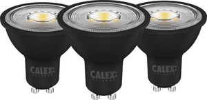 Calex LED Reflektor Lampe - GU10 - 5W - 2700K - 400 Lumen - 3 Pack