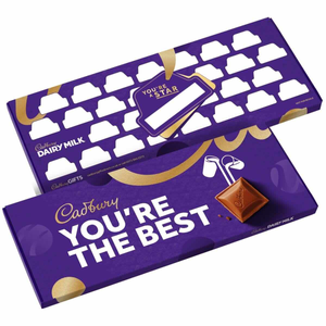 Cadbury Dairy Milk "You're The Best" - Multi Signature XL Chocolate Bar 850g