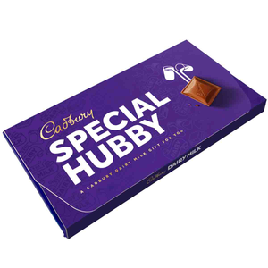 Cadbury Dairy Milk "Special Hubby" Chocolate Bar With Gift Envelope 110g