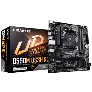Gigabyte B550M DS3H R2 AMD AM4 Ryzen B550 Micro ATX DDR4 Motherboard