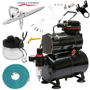 Harder & Steenbeck Ultra Airbrush Standard Compressor Bundle Kit