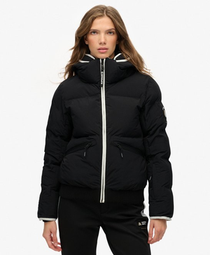 Hooded Ski Bomber Jacket